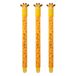 EBERHARD FABER 599037 - Uitwisbare rollerpen Giraffe, 3 Animal Erase it-pennen, gelpen blauw 0,7 mm