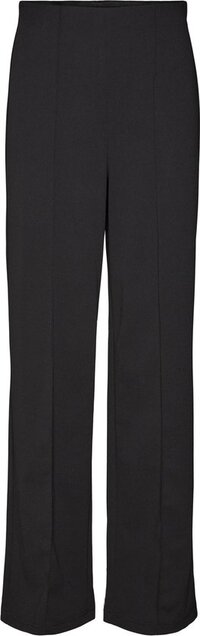 VERO MODA VMBECKY HR WIDE PULL ON PANT NOOS - Black - XS X L32