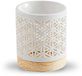Bloem Aromabrander Keramiek Wit 9 cm