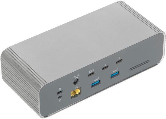 Targus DOCK230EUZ laptop dock & poortreplicator Bedraad Thunderbolt 5 Zilver