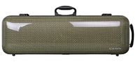 GEWA Vioolkoffer Idea 1.9 groen/zwart aramide carbon schaal, met extra zijgreep, Made in Germany