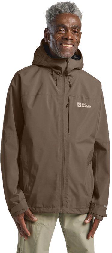 Jack Wolfskin Tempest 2L Cold Coffee Regenjas Heren