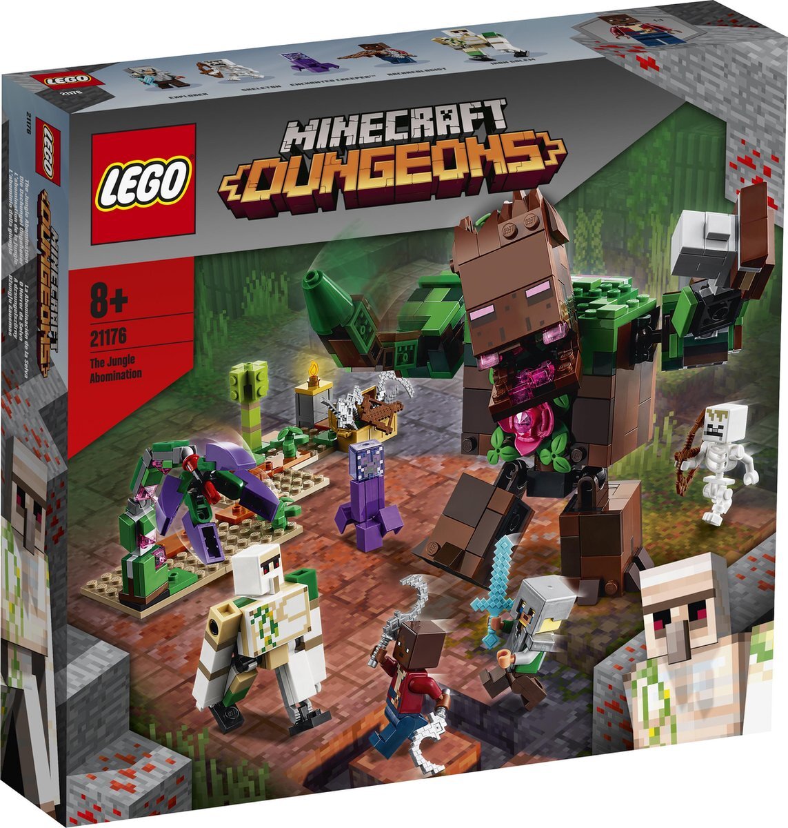 lego Minecraft De Junglechaos - 21176