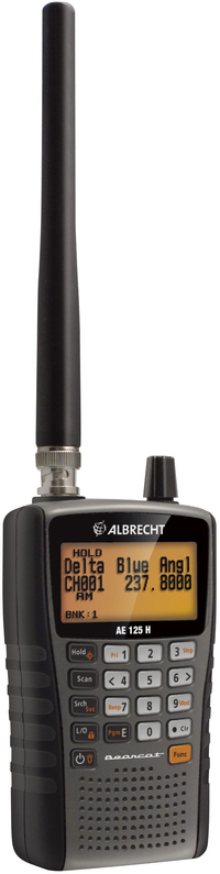 Albrecht.Audio Albrecht AE125H Draagbare Radio | 7 Kanalen | LCD Scherm