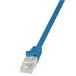 LogiLink 5m Cat.5e U/UTP RJ45 Netwerkkabel Blauw