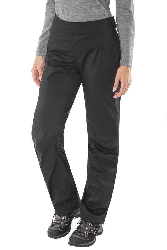 Black Diamond Stormline lange broek Dames zwart XL 2018 Trekking- & Wandelbroeken