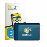 BROTECT Screenprotector 3 Stuks voor Ulefone Tab A12 Pro Beschermglas transparant