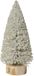 Kaemingk Arbre décoratif blanc nacre pailleté 32 cm