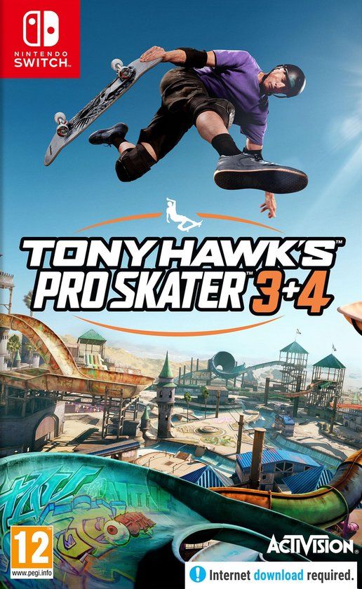 Activision Blizzard Entertainment Activision Tony Hawk's Pro Skater 3 + 4 Standard Edition Nintendo Switch
