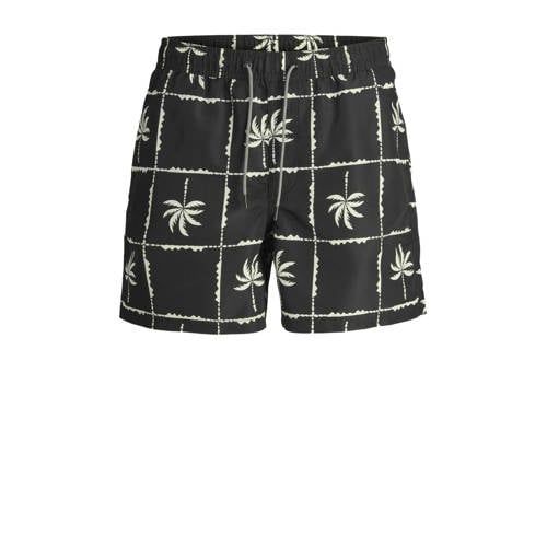 JACK & JONES JUNIOR JPSTFIJI zwemshort - zwart/grijs