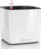 Lechuza CUBE GLOSSY 16 - Plantenbak - Wit Hoogglans