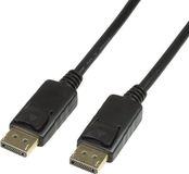 LogiLink CV0077 DisplayPort kabel 10 m Zwart