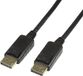 LogiLink CV0077 DisplayPort kabel 10 m Zwart