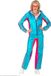 Widmann Rave Op Soundwaves Retro Trainingspak Blauw Kostuum