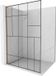 Mexen Kioto L paroi de douche Walk-in 110 x 200 cm, motif noir, or rose