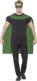 Cape, Smiffy Superhero Cape met masker groen