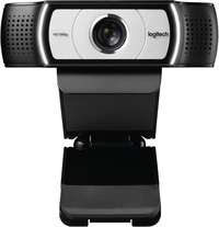 Logitech C930e Webcam - Full HD 1080p, Autofocus, USB, Zwart