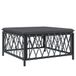 VidaXL Tuinbank Polyester Donkergrijs