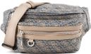 GUESS gordeltas Berlin Bumbag Sand Warm Vintage blauwgrijs