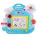 FLYPOP'S Magisch Bord - Tekening - 030623LIN - Blauw - Plastic - 18 cm x 14 cm