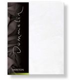 Dommelin Molton Hoeslaken 180x210 cm Wit Katoen