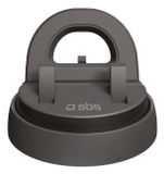 SBS TESUPPROUNDDASH Actieve Telefoonhouder voor Auto/Binnen, Zwart