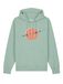 Watapparel Sweatshirt 'Countryside 01' petrol / mintgroen / oranje / wit