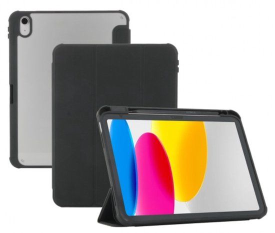 Mobilis 060020 tabletbehuizing 27,9 cm (11") Folioblad Zwart