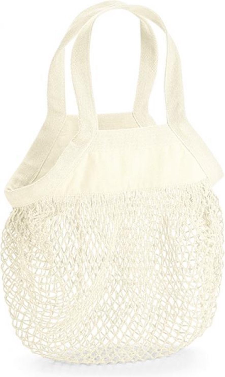 Westford Mill Westford Mill® W151 biologisch katoen Mini Mesh boodschappentas