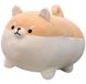 Omgoods - Jouet en peluche pour chien, 15,7 pouces - Adorable Shiba Inu/Corgi - Coussin doux - Jouet en peluche - Cadeaux pour garçons/filles - Conseils pour la récupération - Peluche