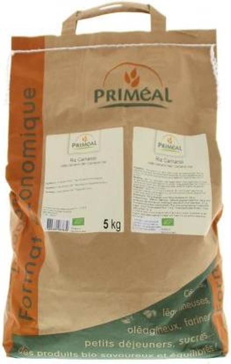 Primeval Primeal Rijst carnaroli wit 5 kg