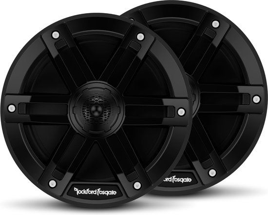 Rockford Fosgate M0-65B Marine Speakers - 16.5 cm - Coaxiaal - Zwart