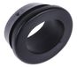 RS PRO Kabeltuit tot Ø 12mm gat ø 16mm PVC zwart, verpakking van 100 stuks