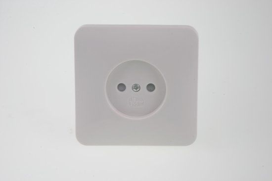 Q-Link THR BV Uni Inbouw Stopcontact - 1-voudig - Vaste Voorplaat - Polarwit
