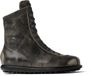 Camper Pelotas Ariel Enkellaarsjes Dames Leer Grijs Maat 40