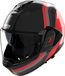 Nolan N120-1 Lineo N-Com, casque modulable, noir/rouge, taille XS (55)