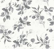 A.S. Création EUCALYPTUS TAKKEN BEHANG | Engelse Style - Wit Zwart Grijs Zilver