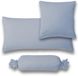 Estella 160 Jersey Coton Taie d'oreiller 40 x 40 cm Bleu clair