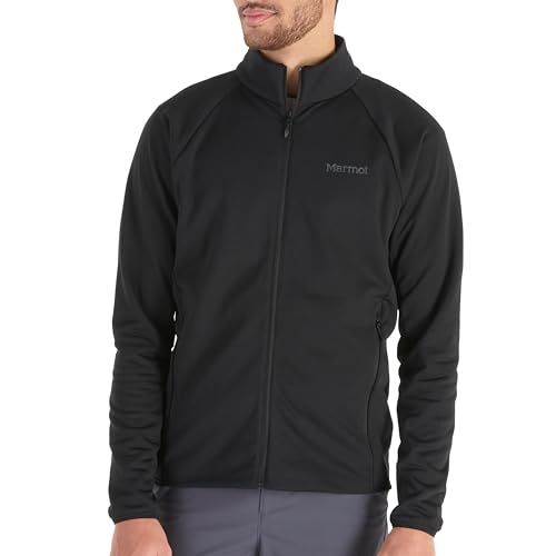 Marmot Leconte Men's Fleece Jacket - Full Zip - Breathable - Wind Resistant - Hiking & Ski Layer