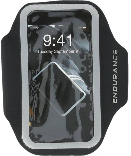 ENDURANCE Ultra dunne telefoonband Endurance Cave Zwart