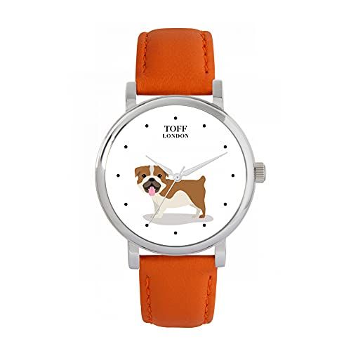Toff London Engelse Bulldog Hondenhorloge - 5059656723257