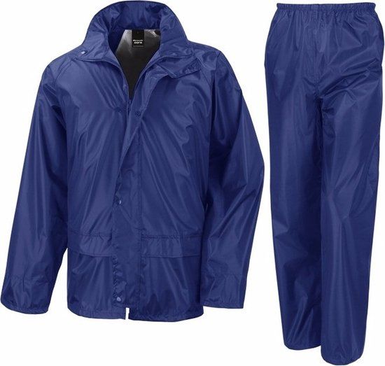 Result All Weather regenpak - blauw - maat M - unisex