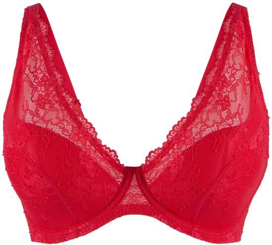 LingaDore DAILY Triangel plunge BH Rood 75F