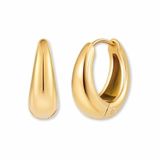 GOOD.designs Oorbellen 'Chunky' goud