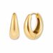 GOOD.designs Oorbellen 'Chunky' goud