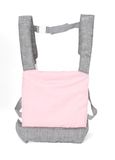 Bayer Chic 2000 Poppendraagriem, poppenaccessoires, gemêleerd grijs-roze