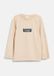 s.Oliver longsleeve met backprint - ecru