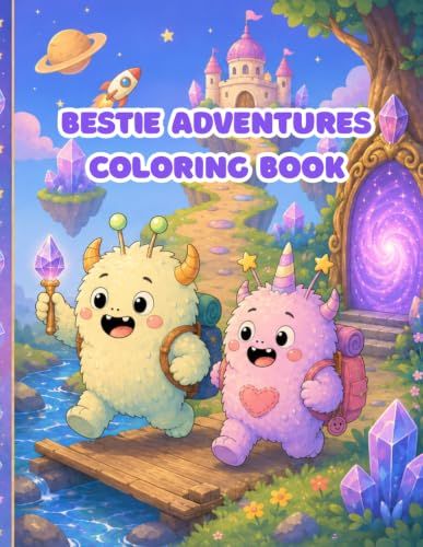BESTIE ADVENTURES COLORING BOOK