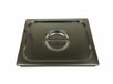 Paderno World Cuisine 12 1/2 inch bij 10 1/2 inch roestvrijstalen deksel met afdichting voor hotel pan - 1/2
