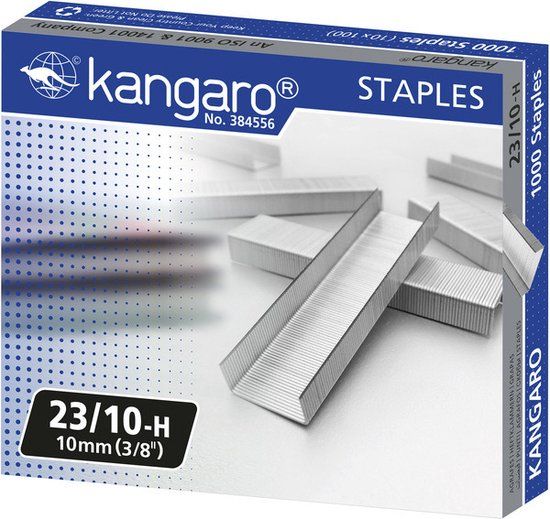 Kangaro 23/10 nietjes - 1000 stuks - K-7523103